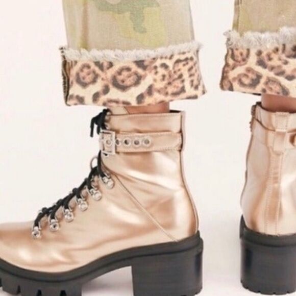 NEW JEFFREY CAMPBELL Czech Lace-up Boot - Picture 2 of 6